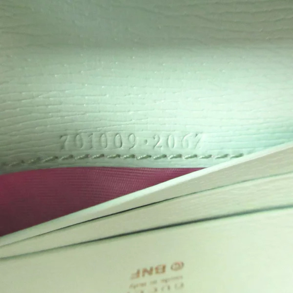 Gucci Bananya Leather Green Bi fold Wallet - Picture 6 of 6